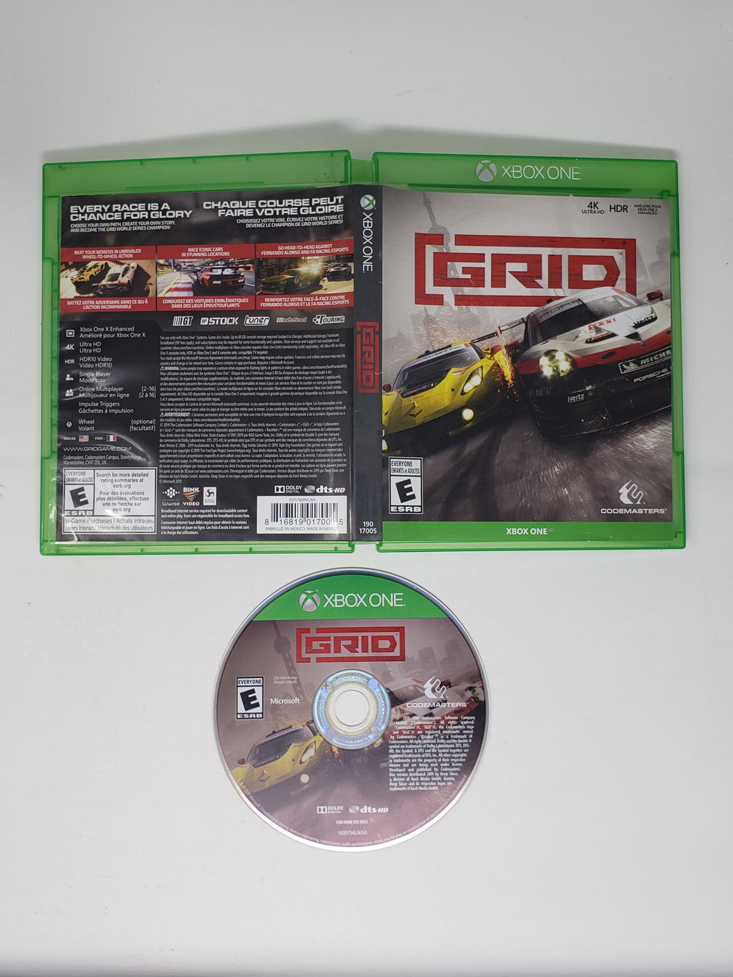 Grid - Microsoft Xbox One