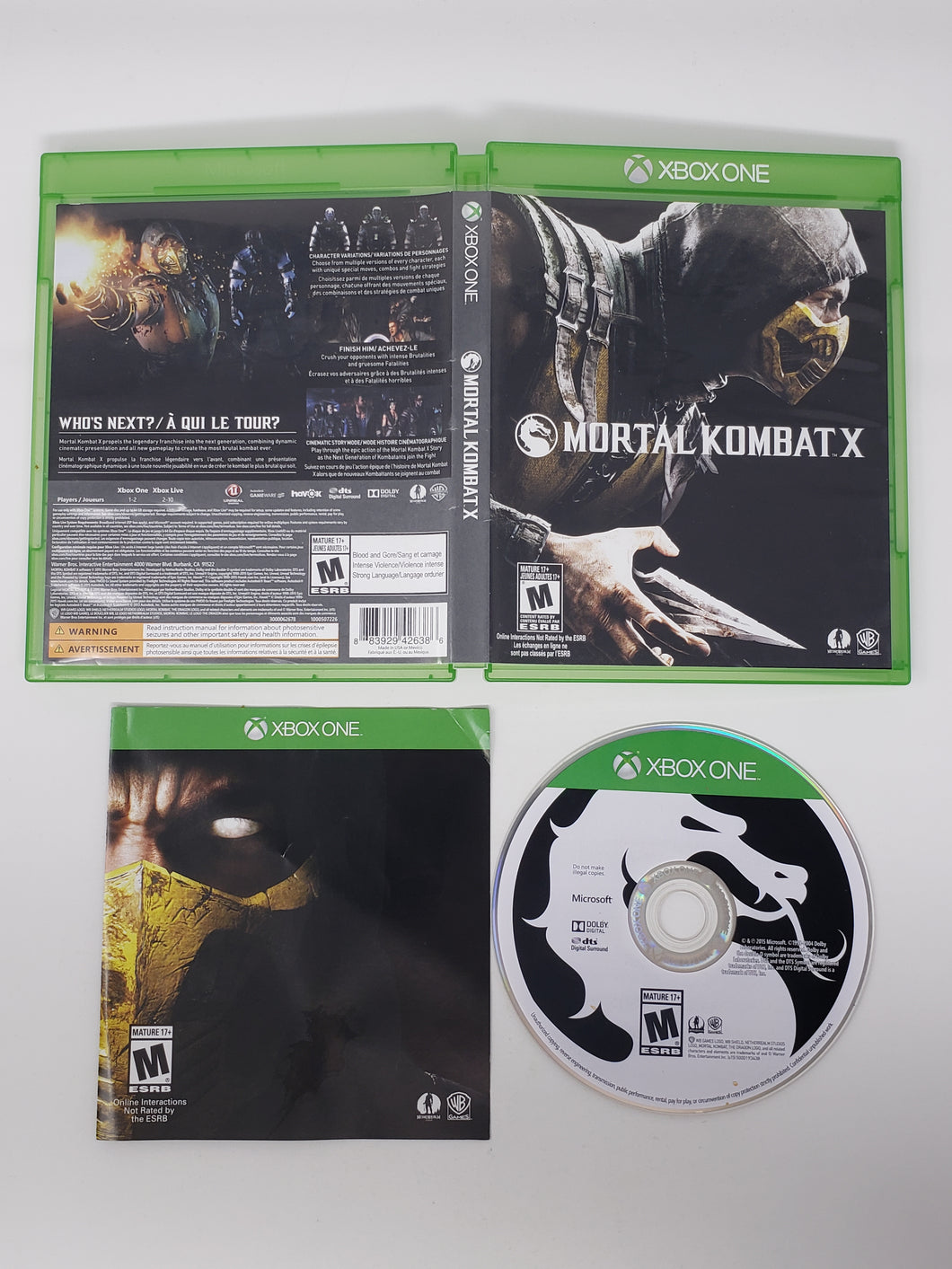 Mortal Kombat X - Microsoft Xbox One