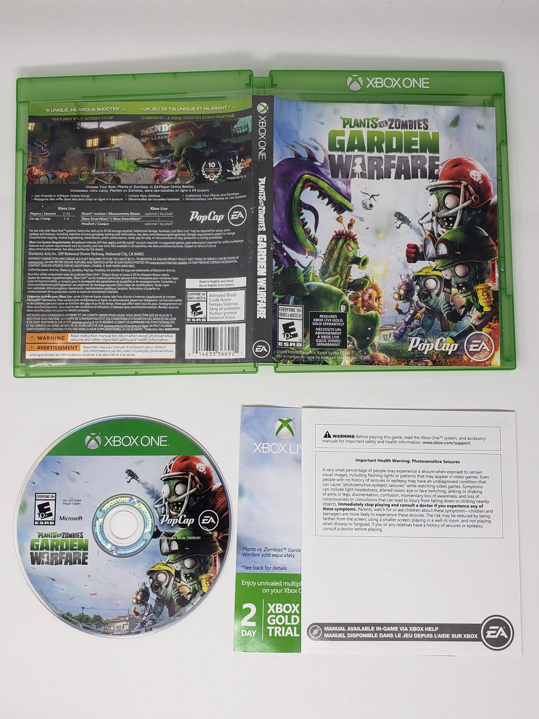 Plants vs. Zombies - Garden Warfare - Microsoft Xbox One