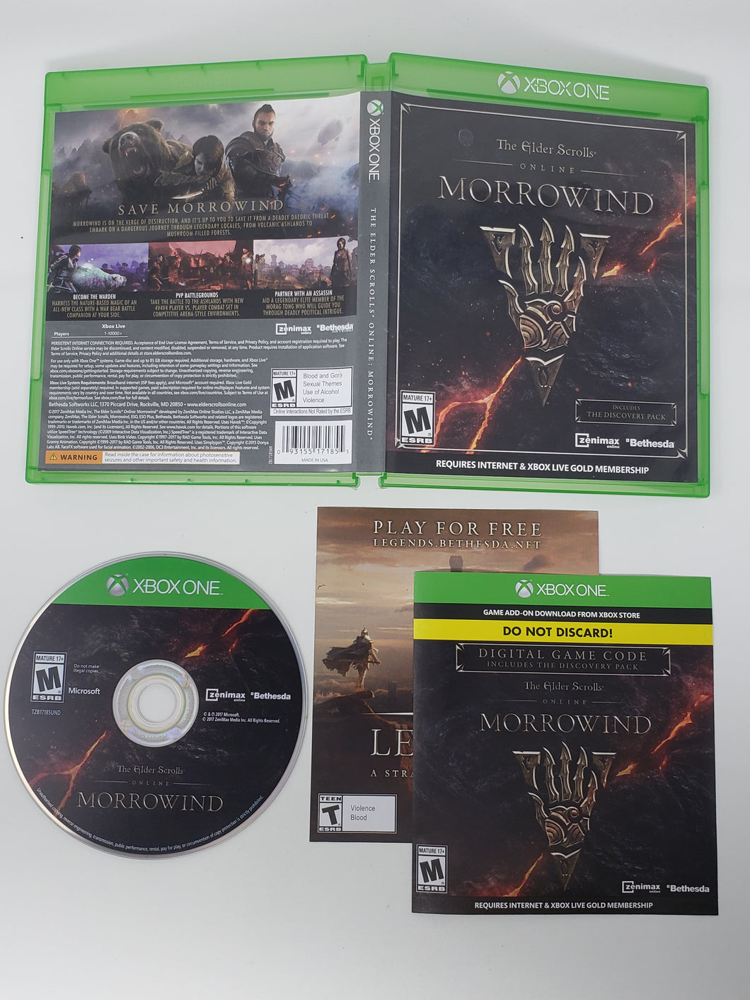 Elder Scrolls Online - Morrowind - Microsoft Xbox One