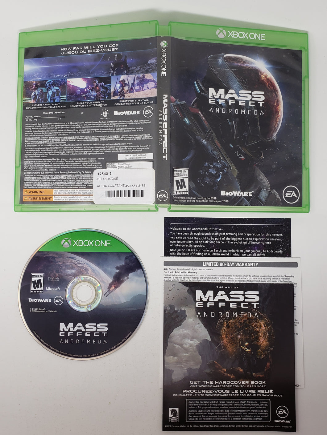 Mass Effect Andromeda - Microsoft Xbox One