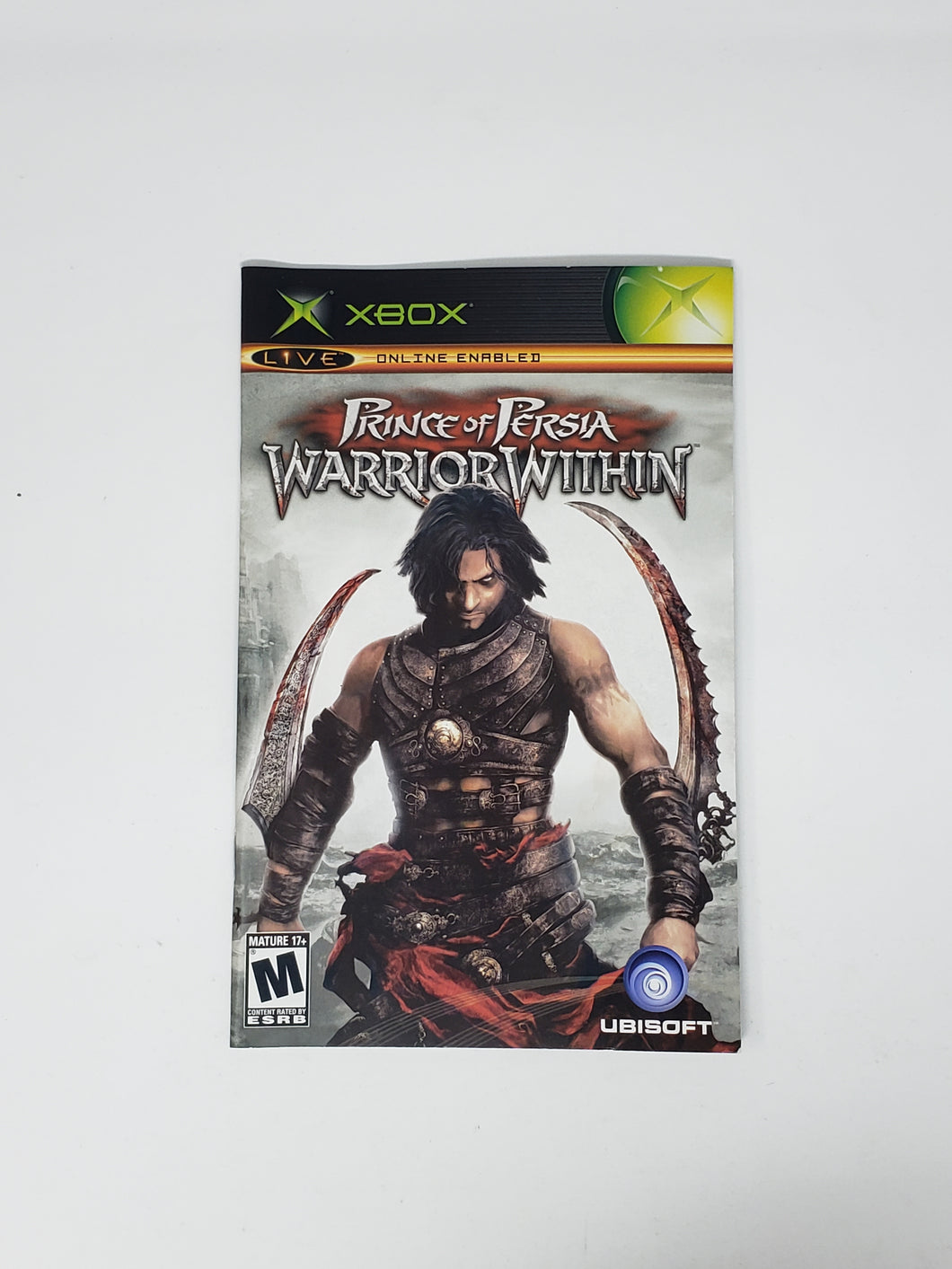 Prince of Persia Warrior Within [manuel] - Microsoft XBOX