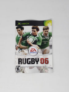 Rugby 2006 [manual] - Microsoft XBOX