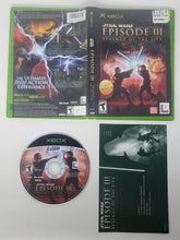 Charger l&#39;image dans la galerie, Star Wars Episode III Revenge of the Sith - Microsoft Xbox
