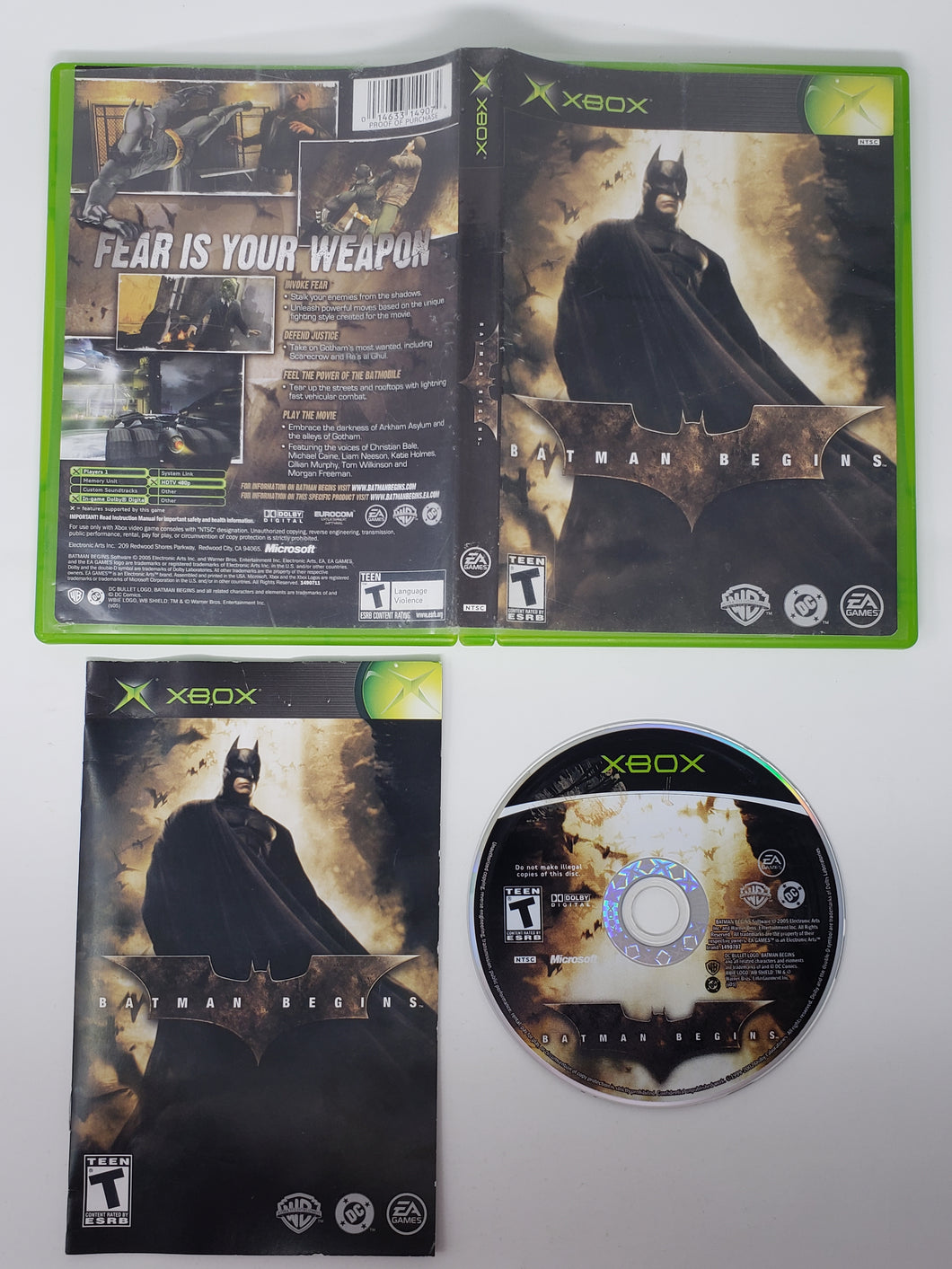 Batman Begins - Microsoft Xbox