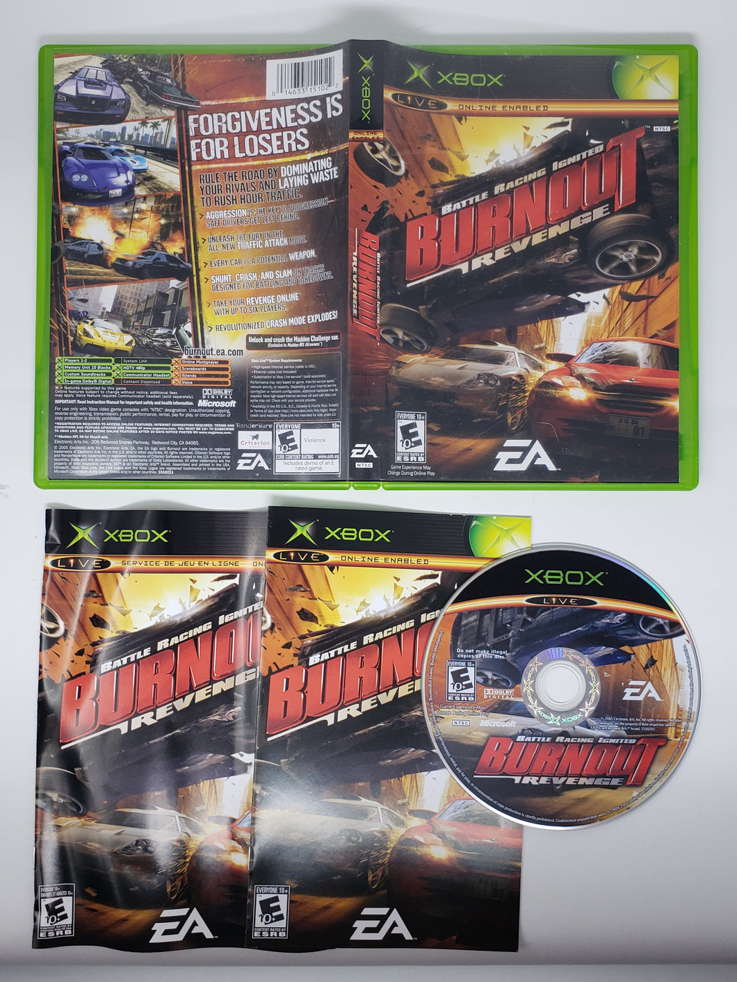 Burnout Revenge - Microsoft Xbox