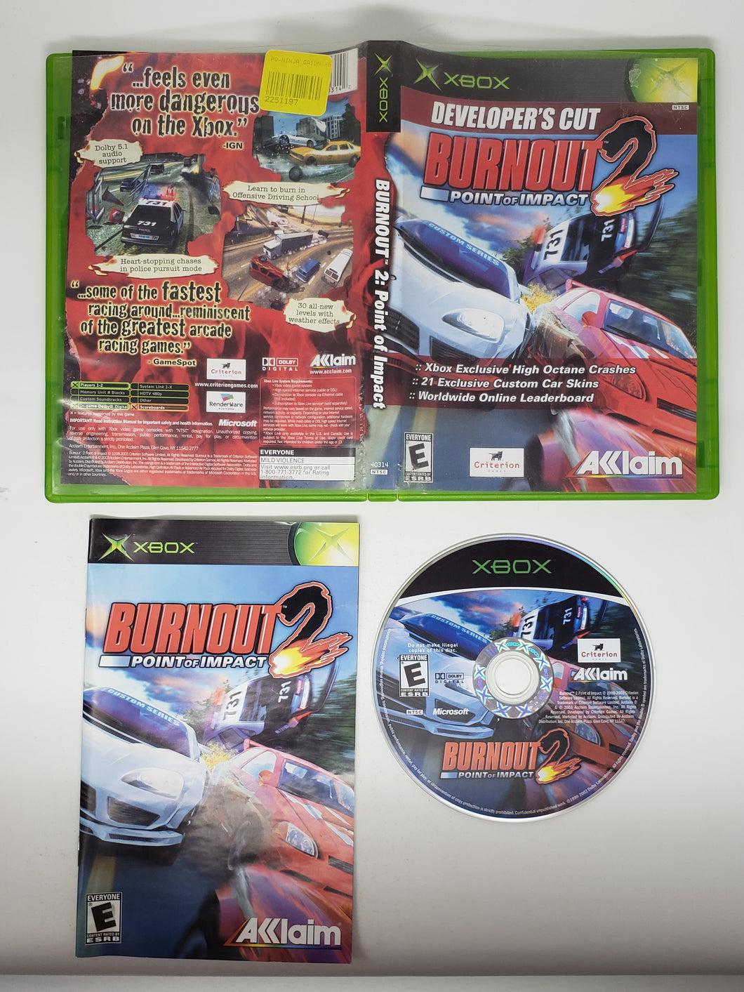 XBOX - Point d'impact de Burnout 2 [cib]