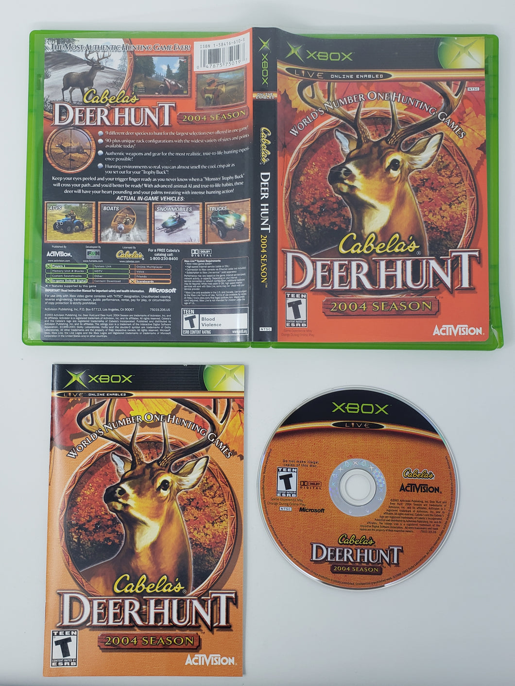 Cabela's Deer Hunt 2004 - Microsoft Xbox