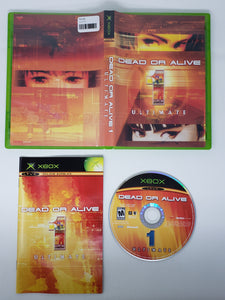 Disque ultime Dead or Alive 1 - Microsoft Xbox