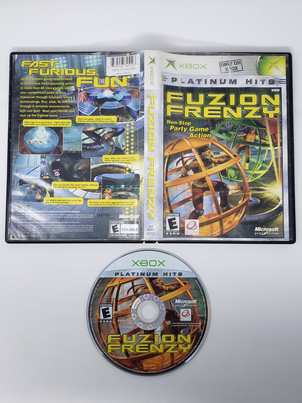 Fuzion Frenzy [Platinum Hits] - Microsoft Xbox