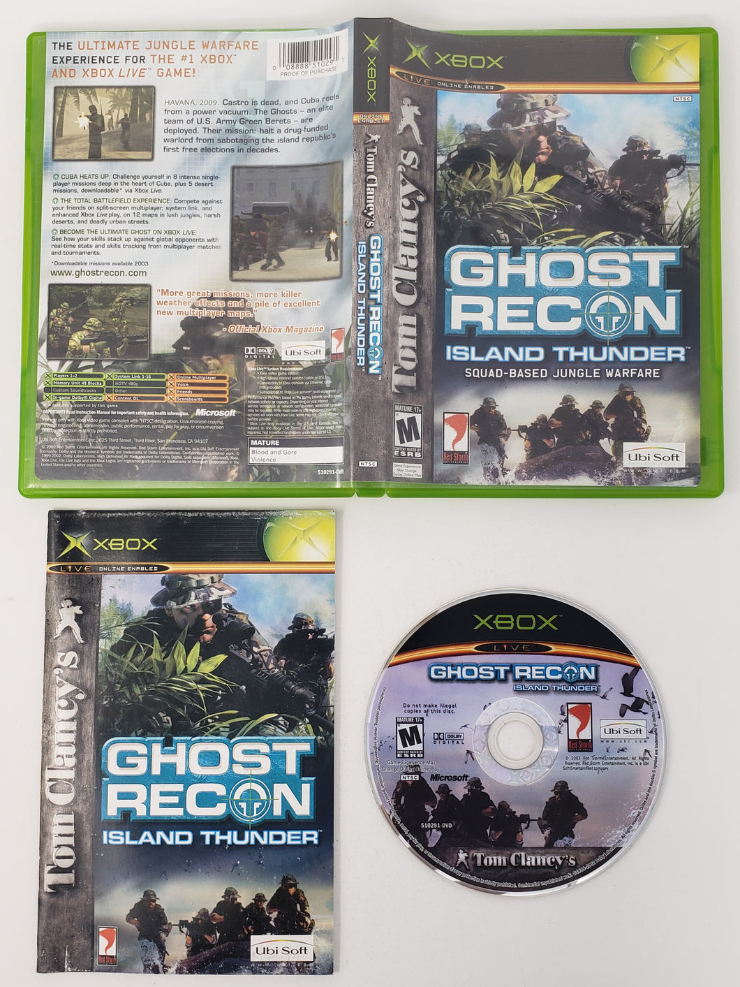 Ghost Recon Island Thunder - Microsoft Xbox