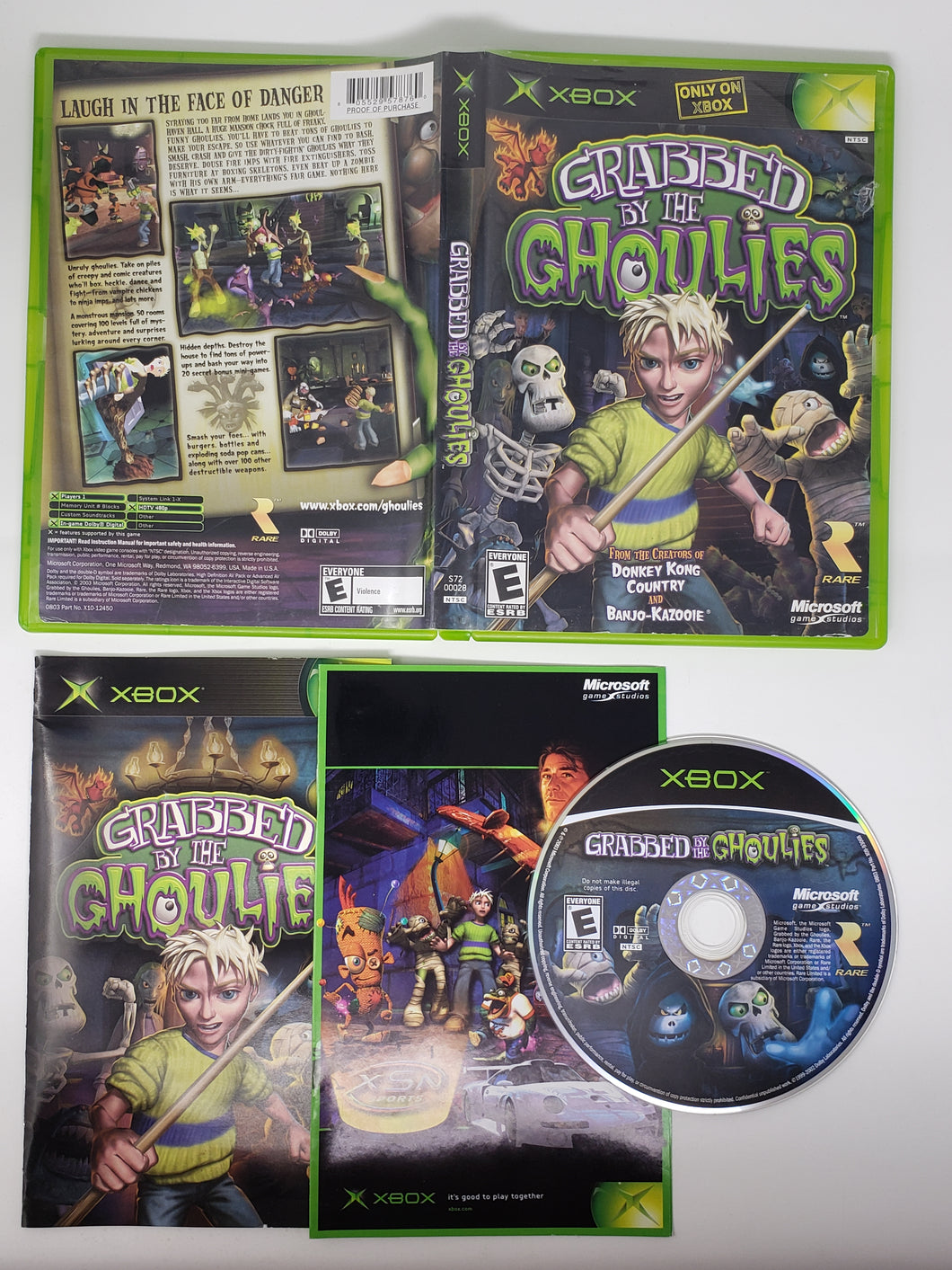 Grabbed by the Ghoulies - Microsoft Xbox
