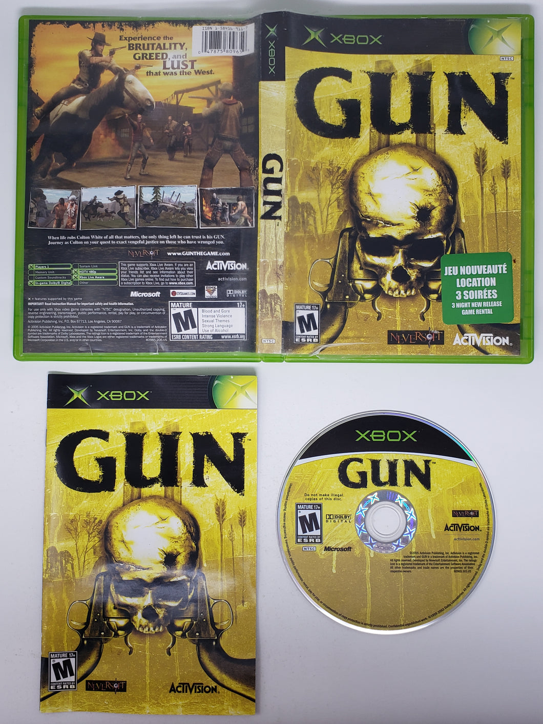 Gun - Microsoft Xbox