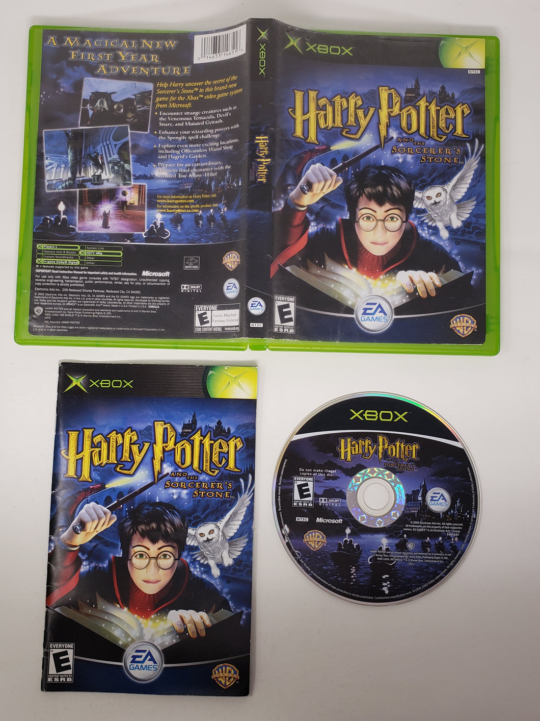 Harry Potter Sorcerers Stone - Microsoft Xbox