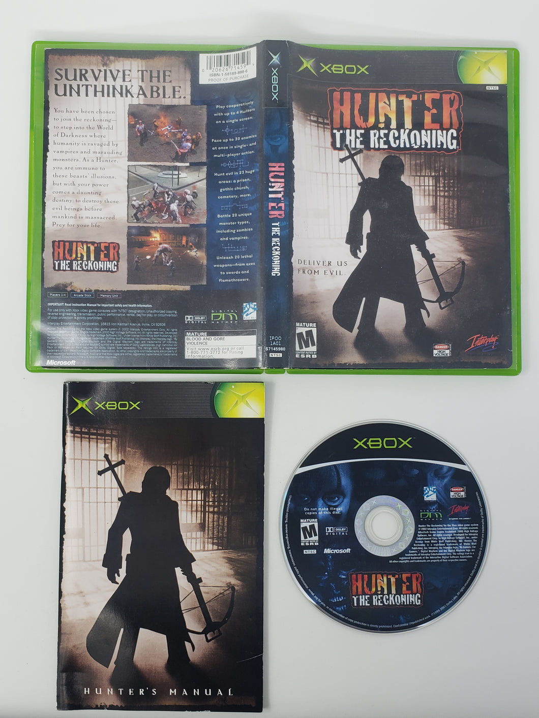 Hunter the Reckoning - Microsoft Xbox