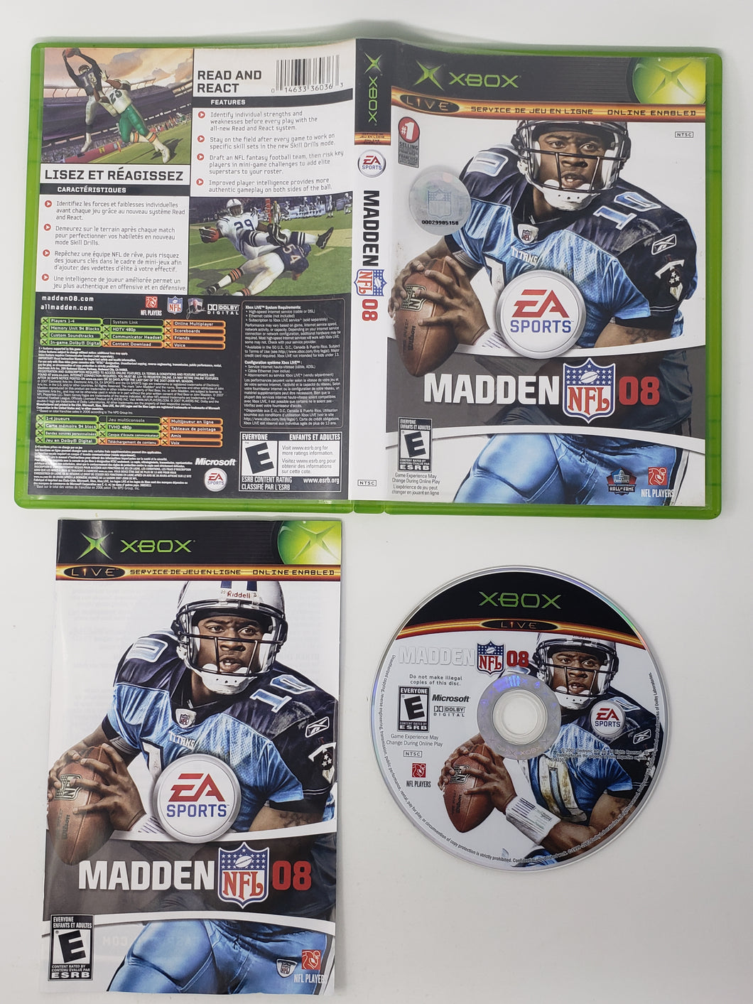 Madden 2008 - Microsoft Xbox
