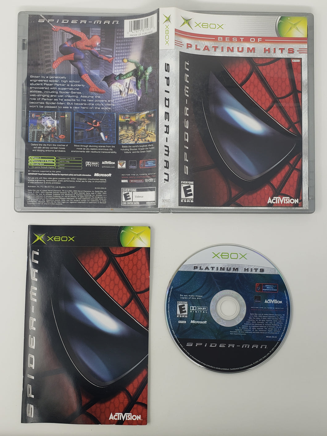 Spiderman [Platinum Hits] - Microsoft Xbox