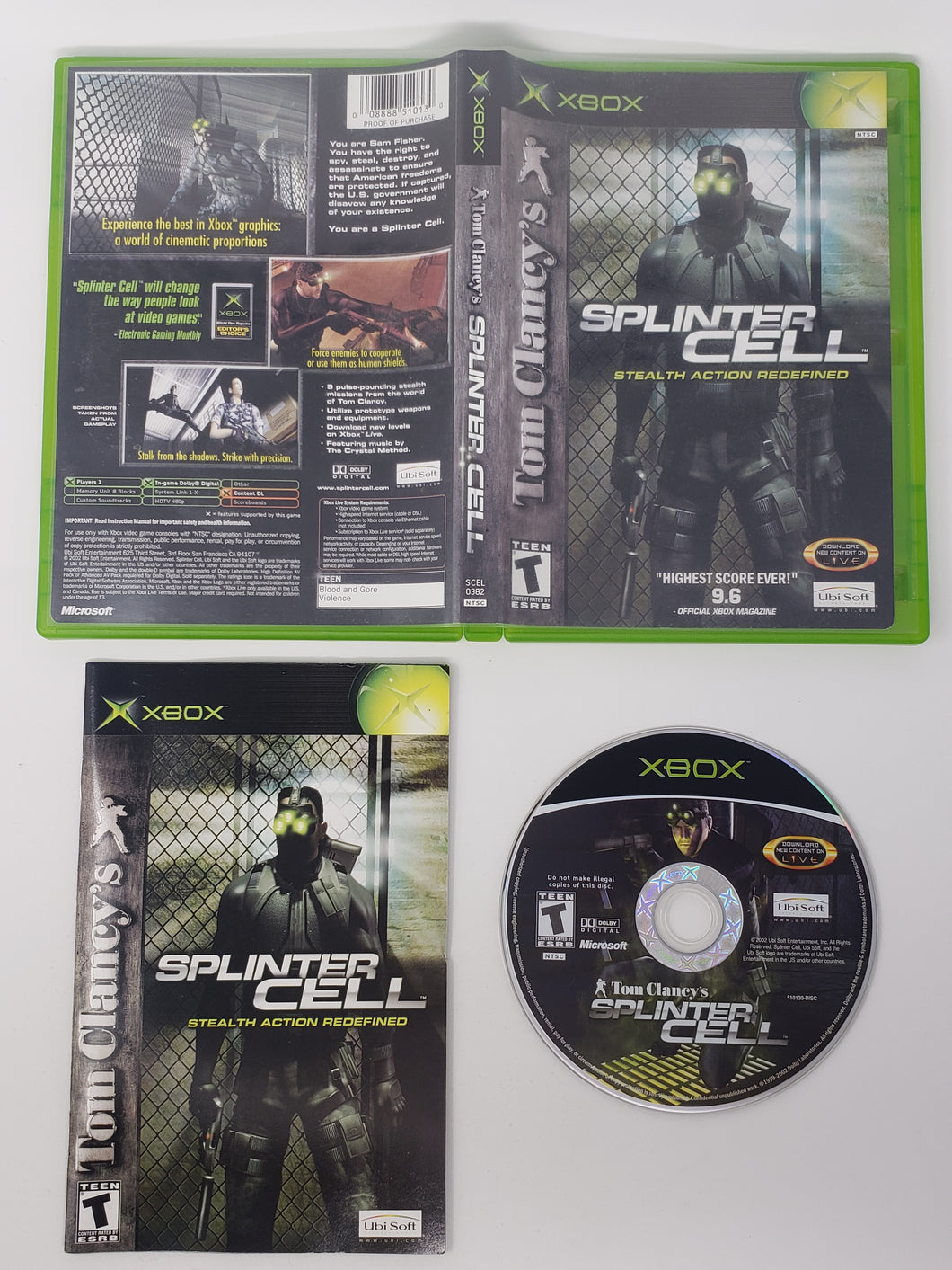 Splinter Cell - Microsoft Xbox