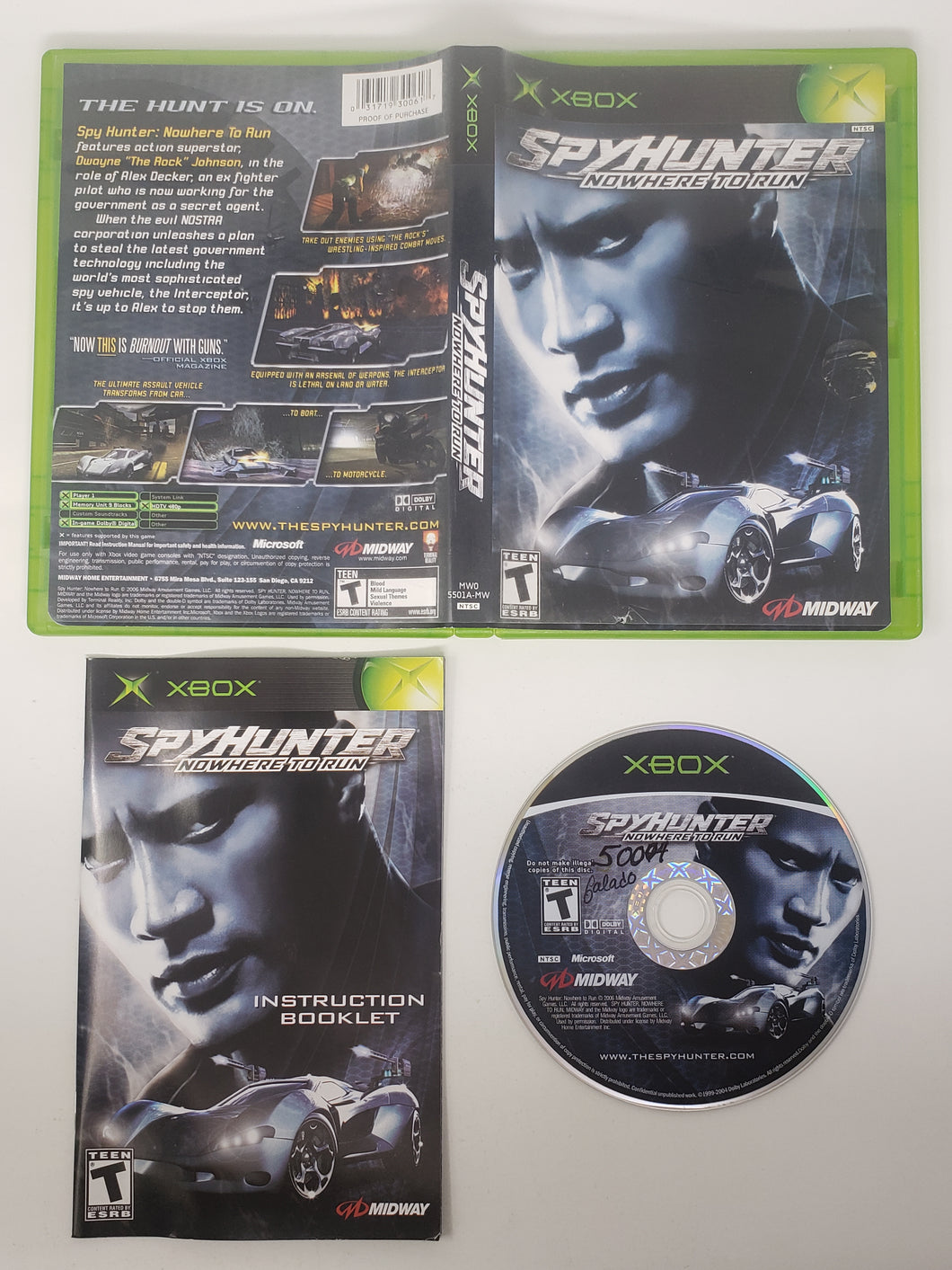 Spy Hunter Nowhere to Run - Microsoft Xbox