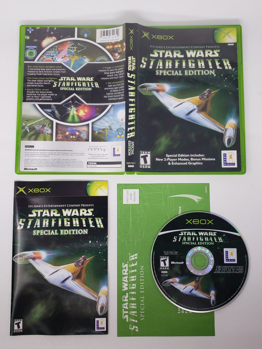 Star Wars Starfighter Special Edition - Microsoft Xbox
