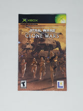 Load image into Gallery viewer, Star Wars Clone Wars [manual] - Microsoft Xbox
