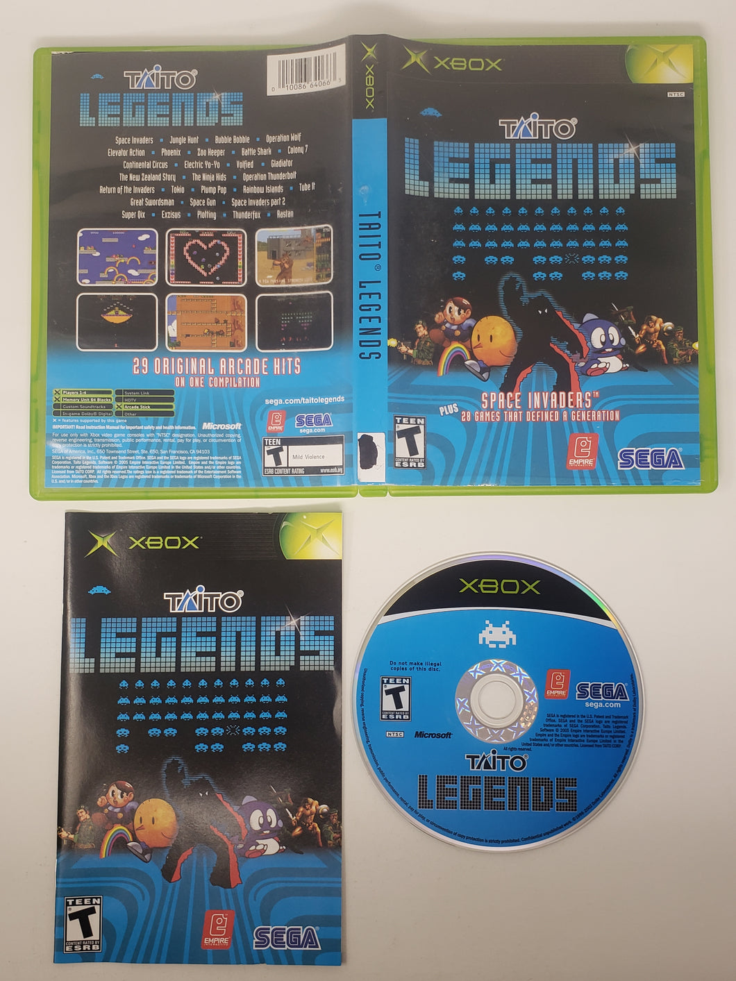 Taito Legends - Microsoft Xbox