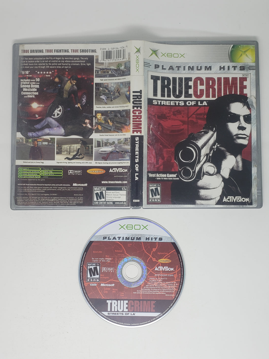 True Crime Streets of LA [Palmarès Platine] - Microsoft Xbox