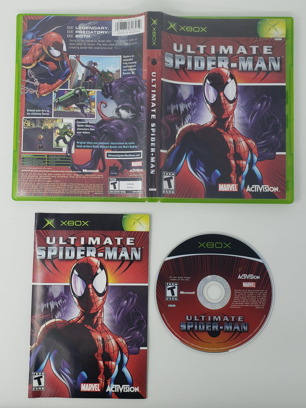 Ultimate Spiderman - Microsoft Xbox