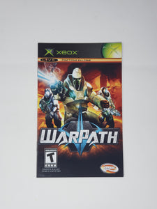WarPath [manuel] - Microsoft XBOX