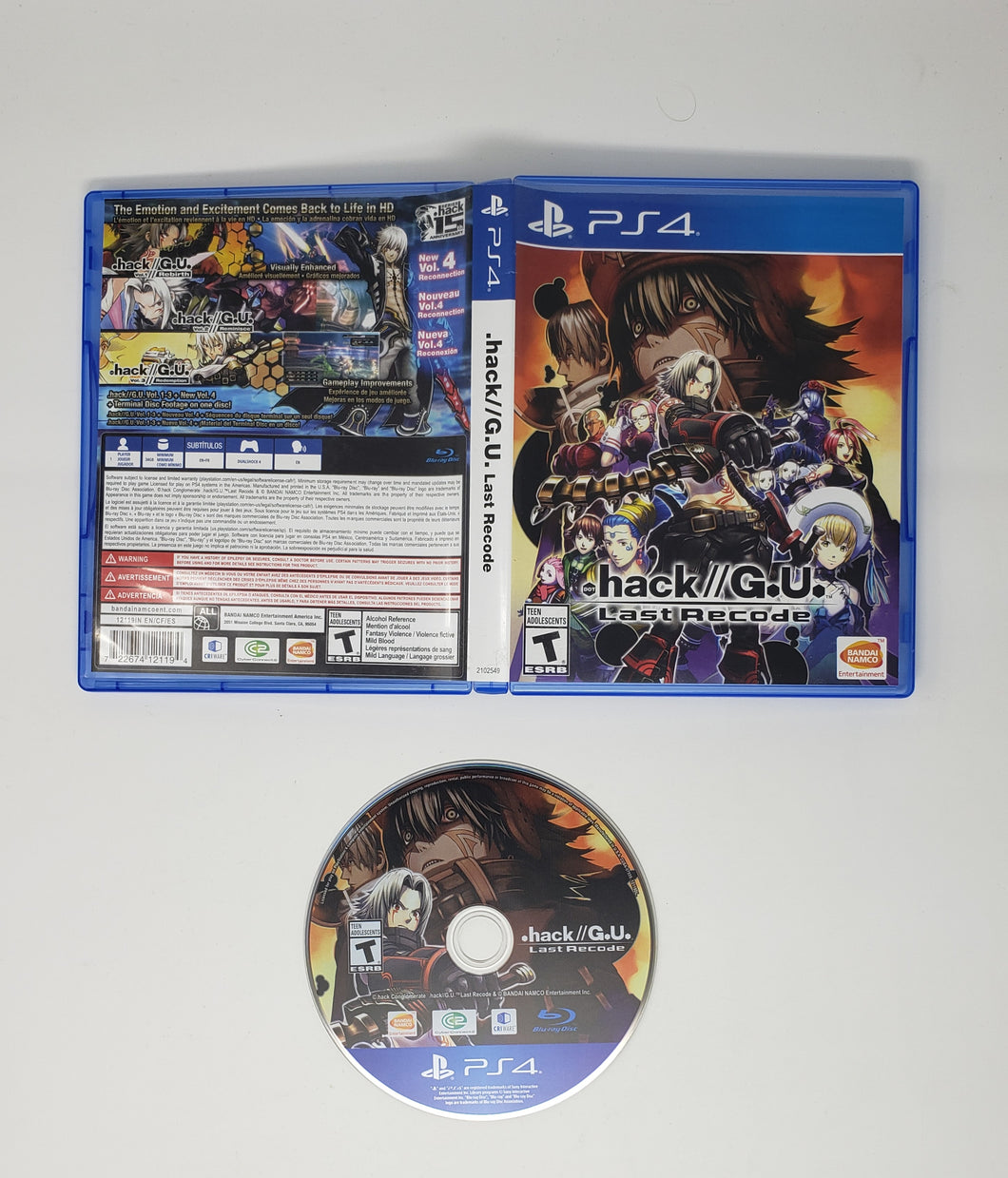 .hack GU Last Recode - Sony Playstation 4 | PS4
