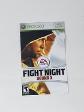 Load image into Gallery viewer, Fight Night Round 3 [Manual] - Microsoft Xbox 360

