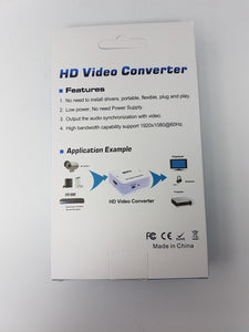 Convertisseur 1080P RCA AV vers HDMI HD