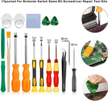 Load image into Gallery viewer, 17IN1 PCS GAMING CONSOLE REPAIR TOOLS KIT FOR NINTENDO | PLAYSTATION | MICROSOFT

