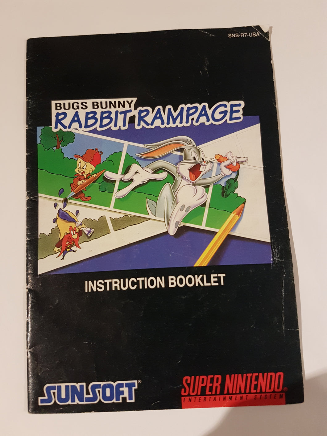 Bugs Bunny Rabbit Rampage [manual] - Super Nintendo | SNES