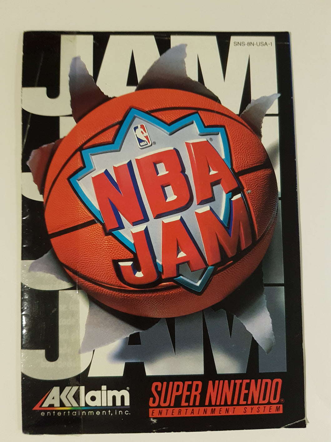 NBA Jam [manual] - Super Nintendo | SNES