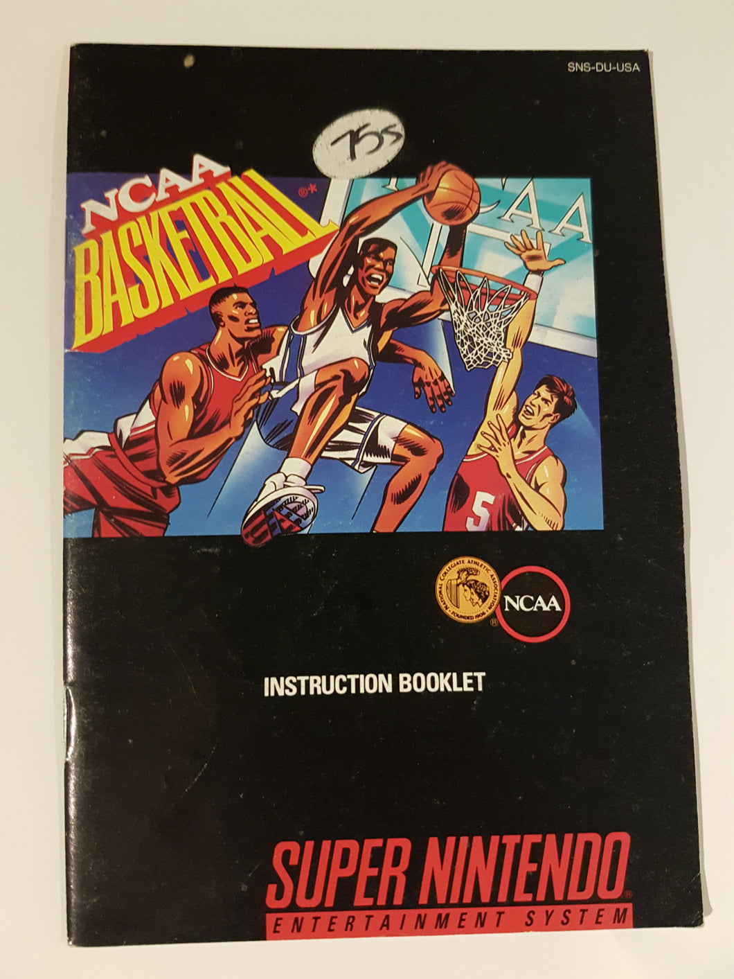 NCAA Basketball [manuel] - Super Nintendo | SNES