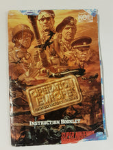 Charger l&#39;image dans la galerie, Operation Europe Path to Victory 1939-45 [manuel] - Super Nintendo | SNES
