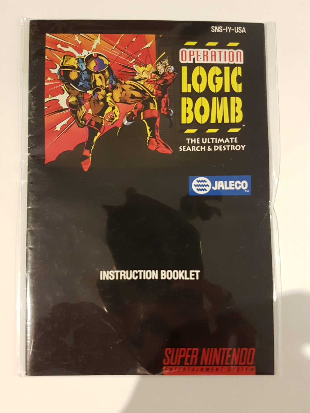 Operation Logic Bomb [manual] - Super Nintendo | SNES