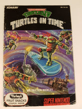 Load image into Gallery viewer, SNES - Teenage Mutant Ninja Turtles IV Turtles in Time [manual]
