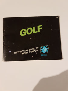 Golf [manual] Bilingual- Nintendo | NES