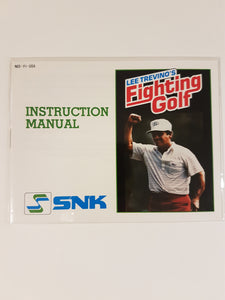Lee Trevino's Fighting Golf [manual] - Nintendo | NES