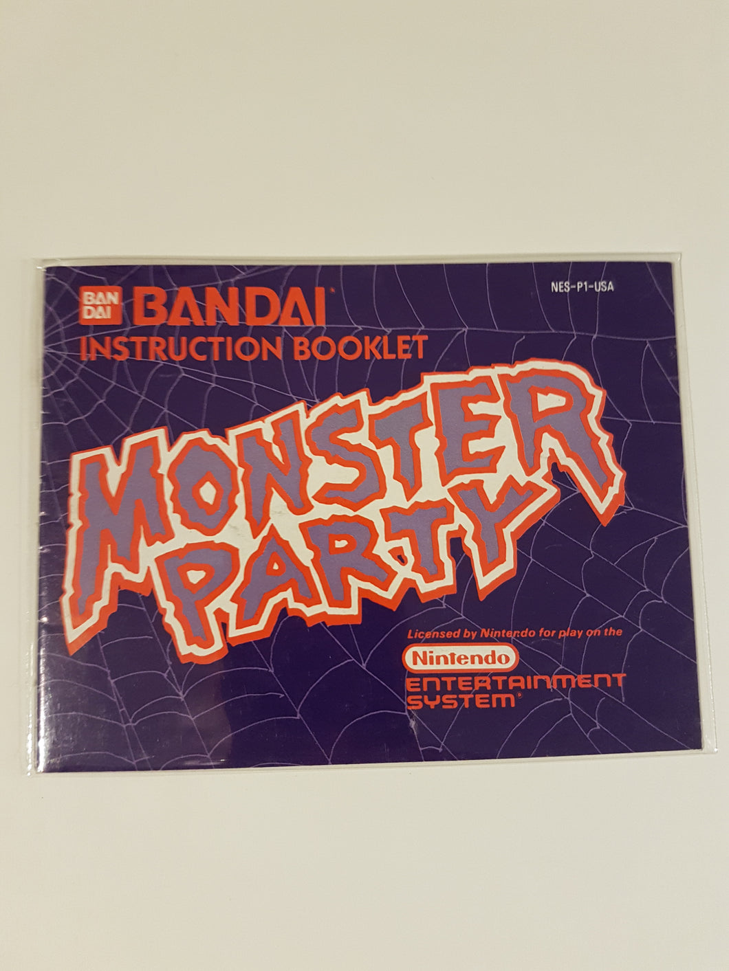 NES - Monster Party [manual]