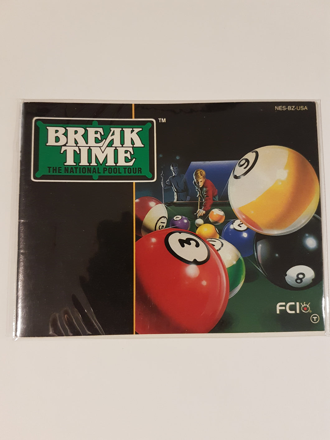 Break Time The National Pool Tour [manuel]- Nintendo | NES