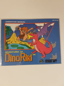 Adventures of Dino Riki [manual] - Nintendo | NES