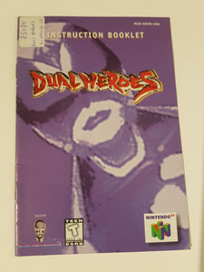 Dual Heroes [manual] - Nintendo 64 | N64