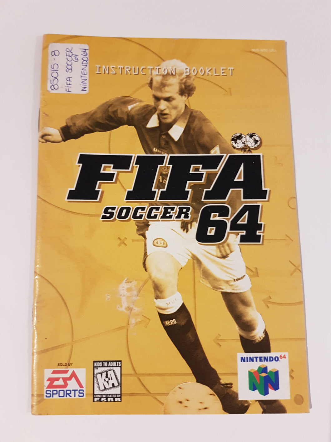 FIFA 64 [manuel] - Nintendo 64 | N64