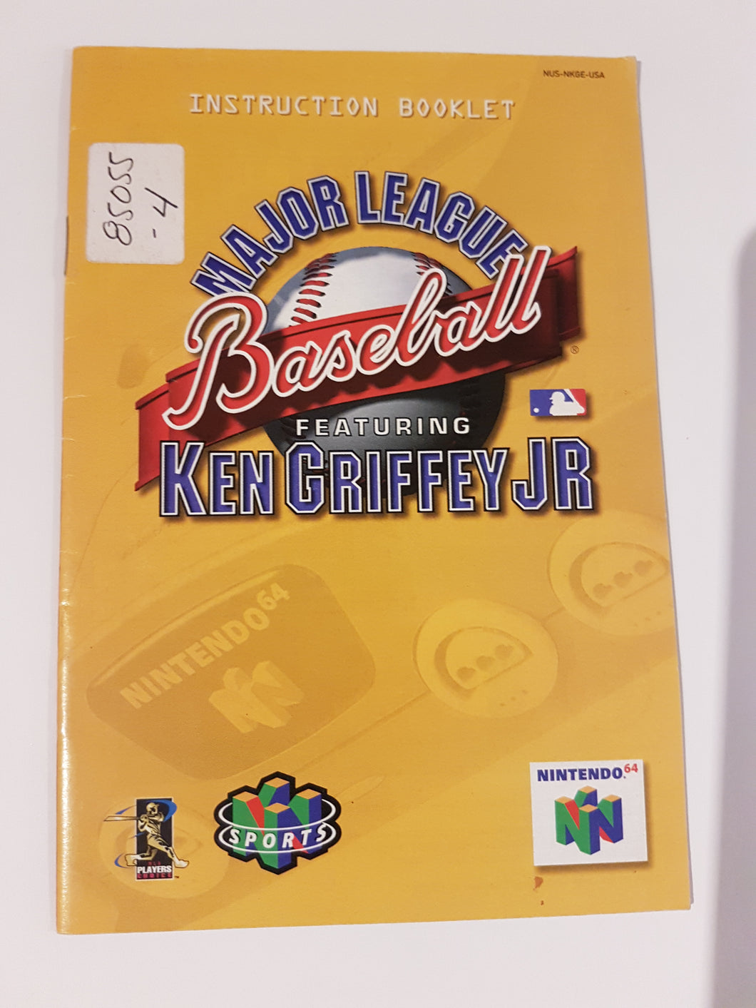 Ken Griffey Jr Baseball [manual] - Nintendo 64 | N64