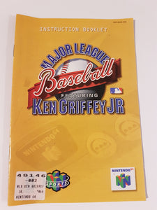 Ken Griffey Jr Baseball [manual] -  Nintendo 64 | N64