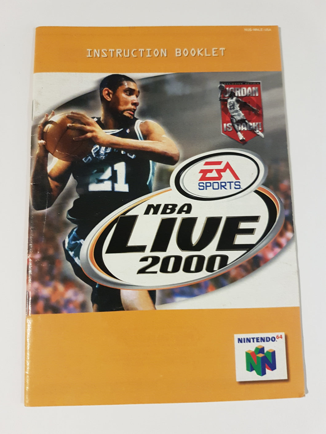 NBA Live 2000 [manual] - Nintendo 64 | N64