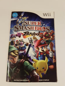 Super Smash Bros Brawl [manuel] - Nintendo Wii